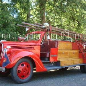 Carro Reliquia Autogallo Ford 1939 de la Séptima Compañía de Valdivia