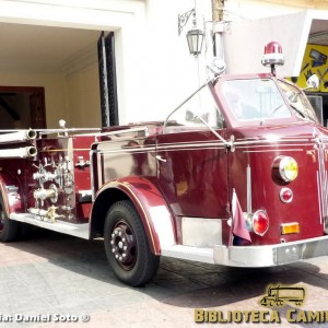 El mas hermoso carro de Bomberos de Chile