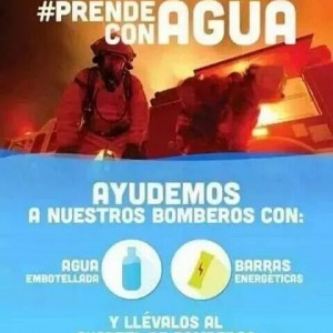 # Prende con agua