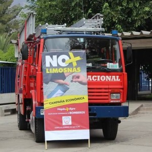 LOS BOMBEROS SON DIGNOS, NO MENDIGOS