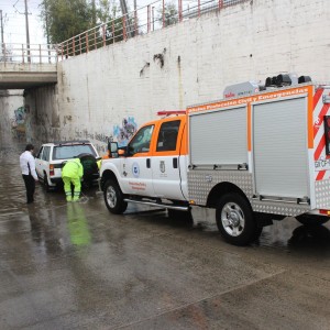 Camioneta de la Oficina de Protección Civill y Emergencias de la I. Municipalidad de Villa Alemana