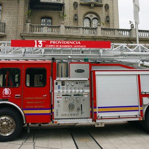 BX13 del Cuerpo de Bomberos de Santiago