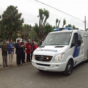 Unidad HAZ-MAT Segunda Compañía de bomberos de Lota