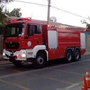 carro aljibes 3 compañía Cuerpo de Bomberos de Punitaqui