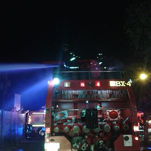 BX4 Dino Ñuñoa en Incendio en El Bosque