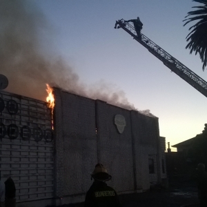 Incendio Puerto Madero (Los Ángeles)