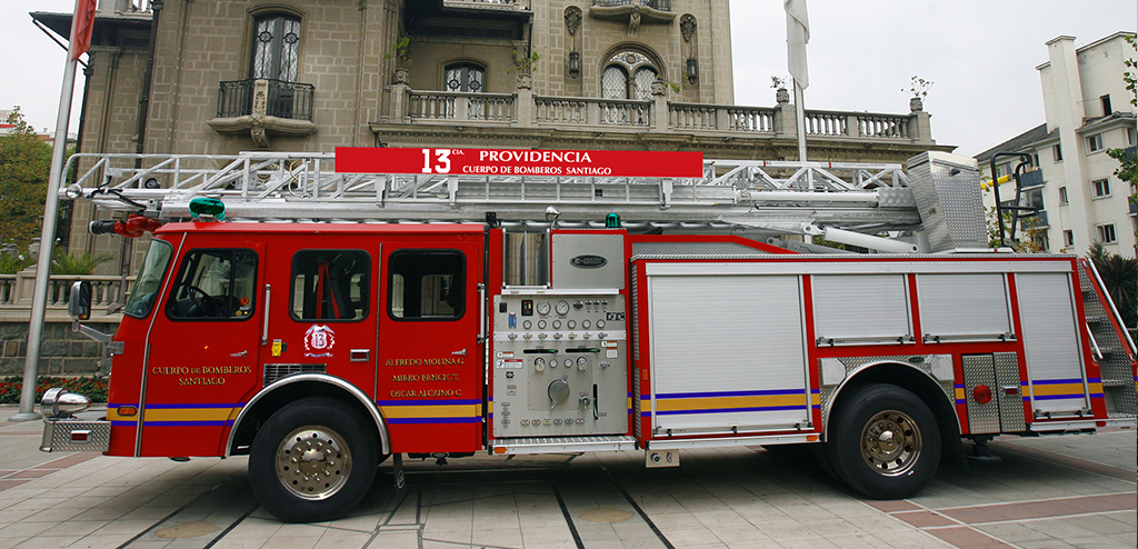 BX13 del Cuerpo de Bomberos de Santiago