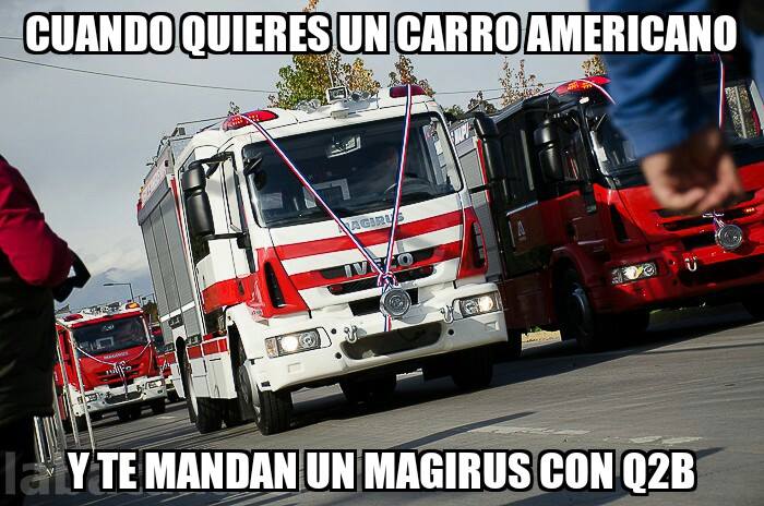 Cuando quieres un carro americano...