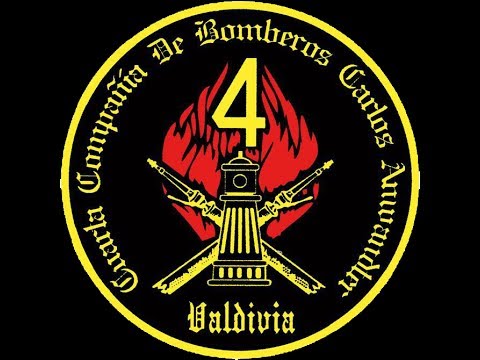 Escudo de la Cuarta Compañía de Bomberos "Carlos Anwandter" de Valdivia