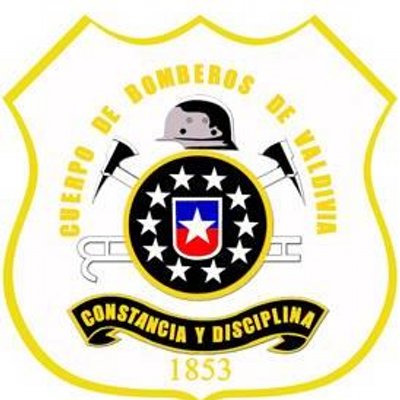 Escudo del Cuerpo de Bomberos de Valdivia