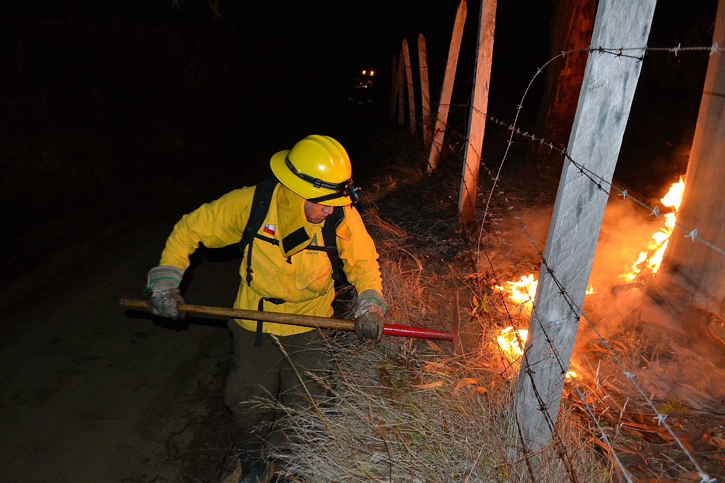 incendio forestal