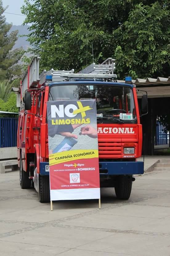 LOS BOMBEROS SON DIGNOS, NO MENDIGOS