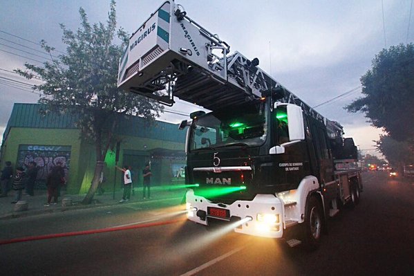 M-5 del Cuerpo de Bomberos de Santiago