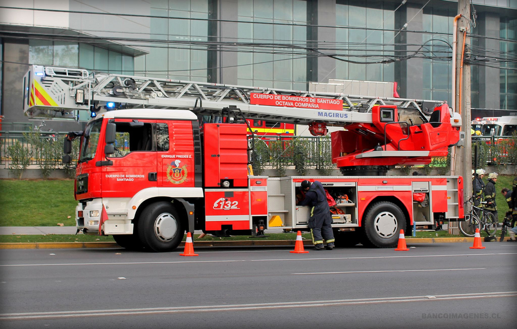 M8 del Cuerpo de Bomberos de Santiago