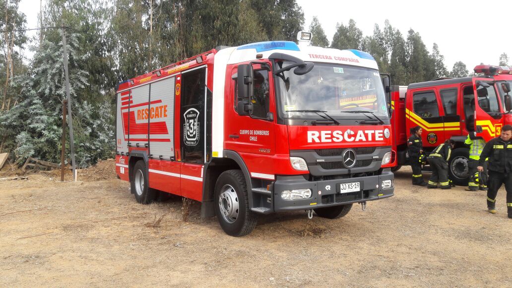 Unidad 31 de la Tercera Compañía de Bomberos de Villa Alemana