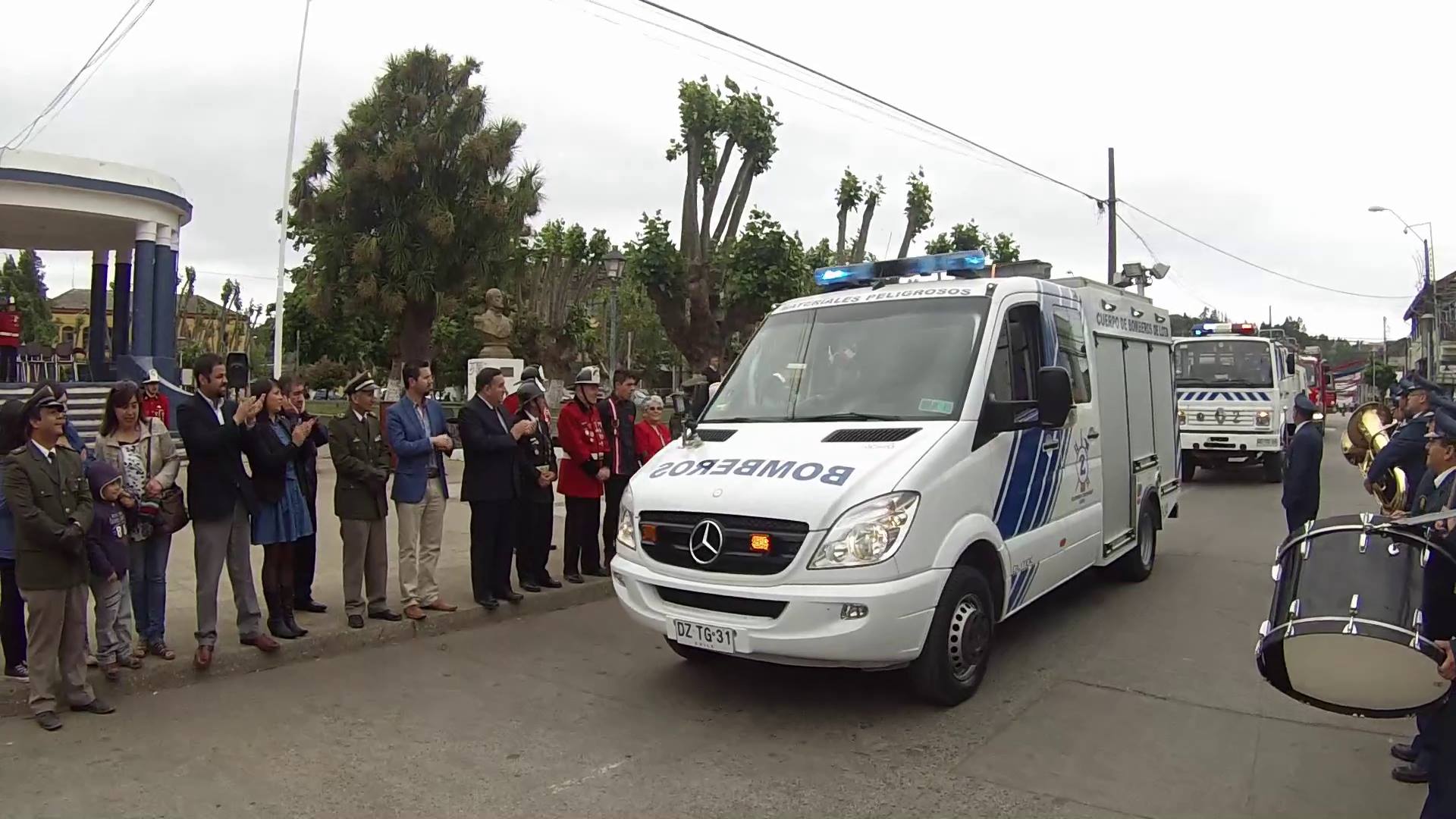 Unidad HAZ-MAT Segunda Compañía de bomberos de Lota