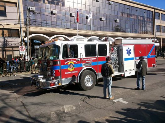 Unidad R2 de la Segunda Compañía "Bomba Coigüe"